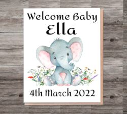 New Baby Card, Card for New Baby, Greetings Card